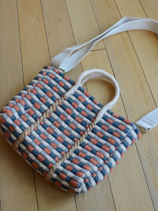 Madewell Handbags - Madewell The Mini Straw Tote Bag